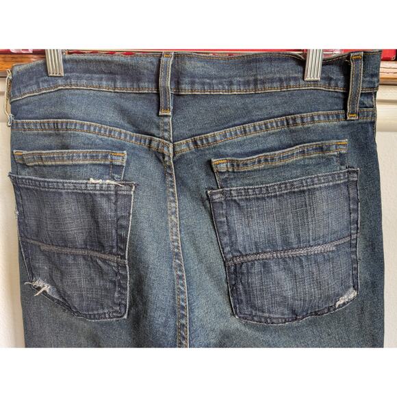 George Men's Bootcut Jeans Distressed Customized 33x30 - Picture 2 of 7